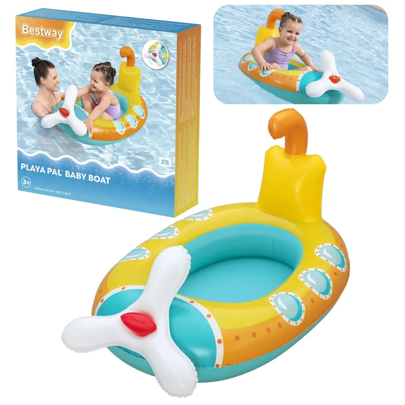 Dmuchana Łódka Dla Dzieci Materac Playa Pal BESTWAY 34213