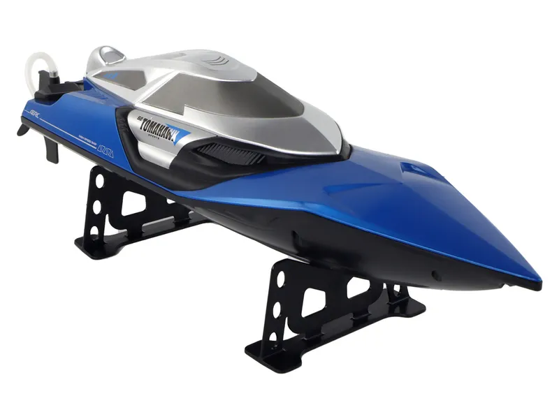 Motorówka R/C 2,4G Światła 30 km/h - Niebieska
