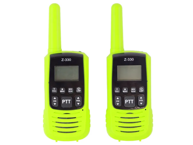 Krótkofalówki Walkie-Talkie Zasięg 3km Gadżet Do Komunikacji - Zielone