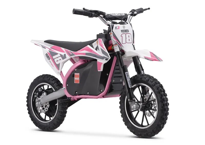 Motor Crossowy TRAIL KING Na Akumulator HP114E - Różowy