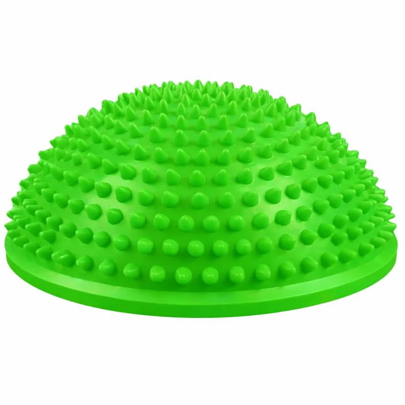 Półkula Sensoryczna Do Masażu Ćwiczeń Równowagi 16 cm - Zielona