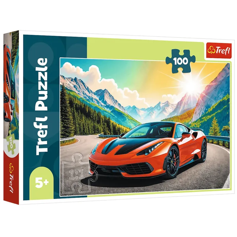 Puzzle - 100 - Wyścig Z Czasem - TREFL 16490