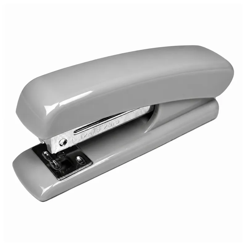 Zszywacz Biurowy Metalowy Do 25 Kartek 24/6 26/6 Zszywki - Szary