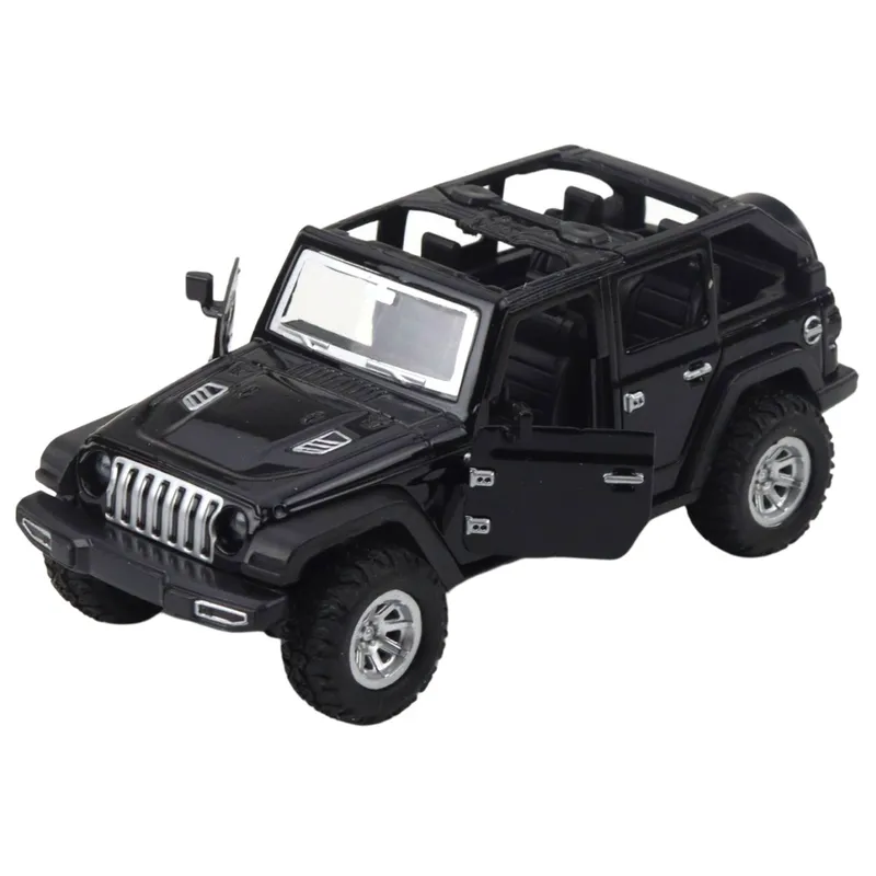 Autko Terenowe SUV Metalowe Napęd Pull-Back Otwierane Drzwi Mix