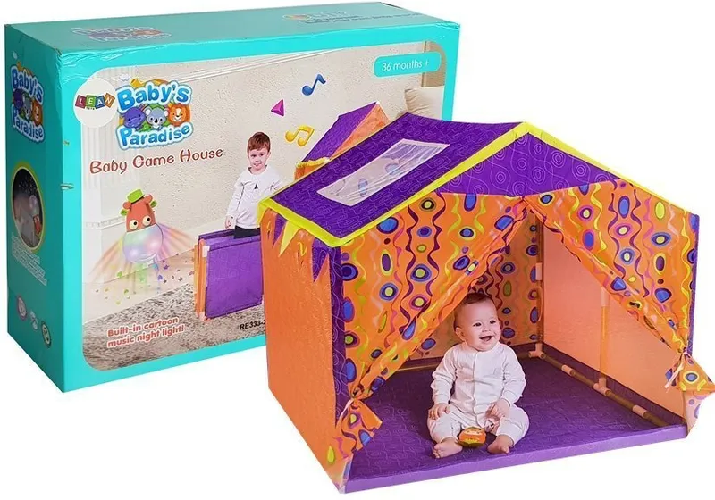 Kolorowy Namiot Domek Dla Dzieci 112 cm X 110 cm X 102 cm