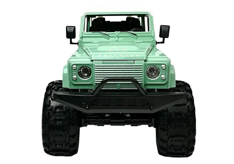 Auto Zdalnie Sterowane Land Rover Defender D110 R/C 7.5 km/h 1:14 2.4G - Zielony