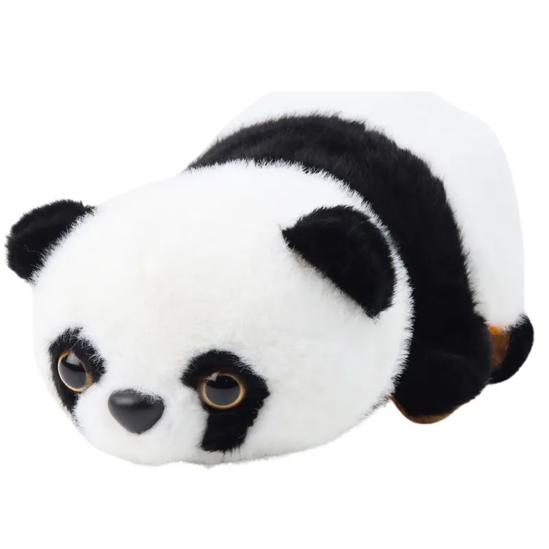 Pluszowa Maskotka Przytulanka Panda Klasyczna 2w1 22cm - Czerwona