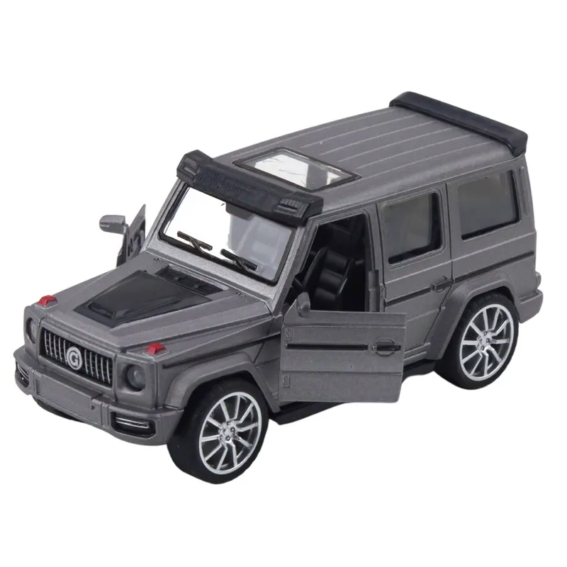 Autko Terenowe SUV Metalowe Napęd Pull-Back Otwierane Drzwi Mix