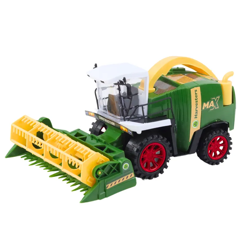 Kombajn Zbożowy Farmerski Rolniczy Heder Napęd - Zielony