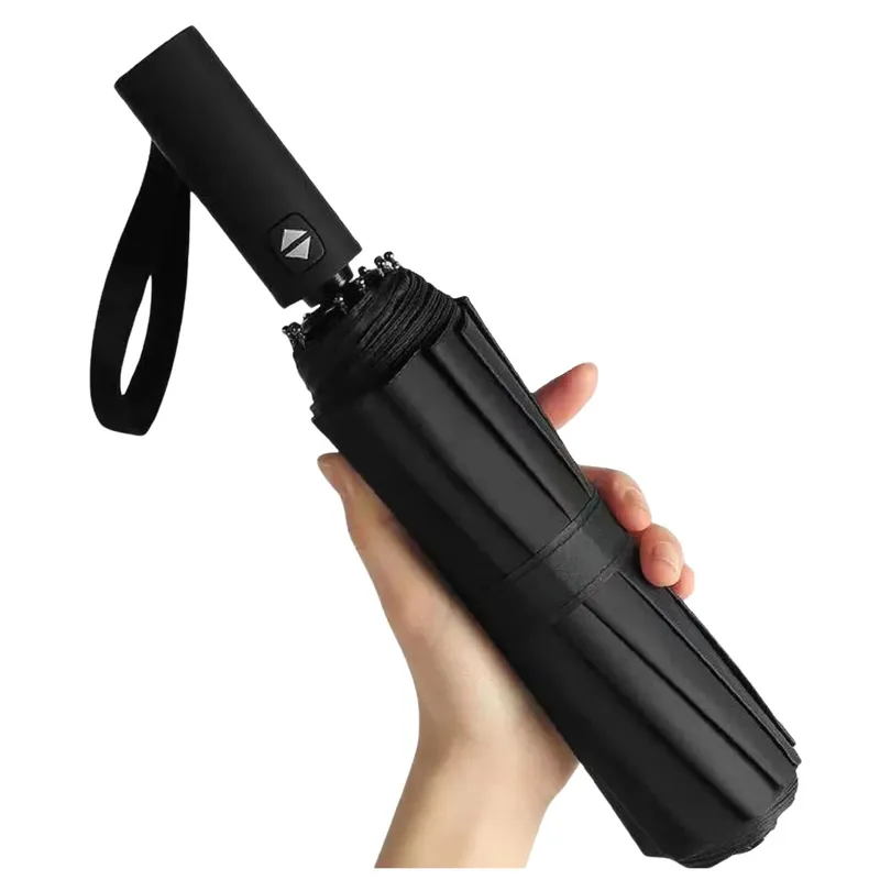Parasol Automatyczny Pokrowiec 12-ŻEBERKOWY 105 cm - Czarny