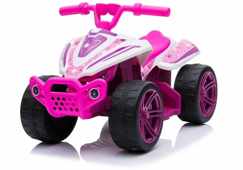 Quad Na Akumulator TR1805 - Biało-Różowy
