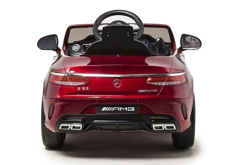 Auto Na Akumulator MERCEDES S63 Lakier - Czerwony