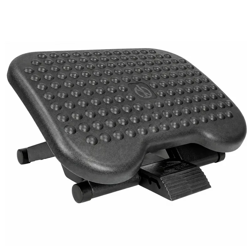 Podnóżek Regulowany Biurowy Pod Biurko Ergonomiczny Z Wypustkami 3 Poziomy