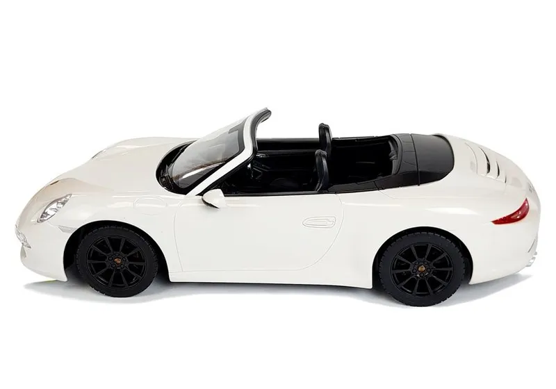 Auto PORSCHE 911 Carrera S Samochód Zdalnie Sterowane RC Rastar 1:12 - Białe