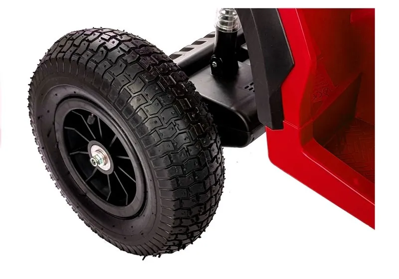 Quad Na Akumulator BDM0906 Pompowane Koła Światła LED MP3 - Czerwony