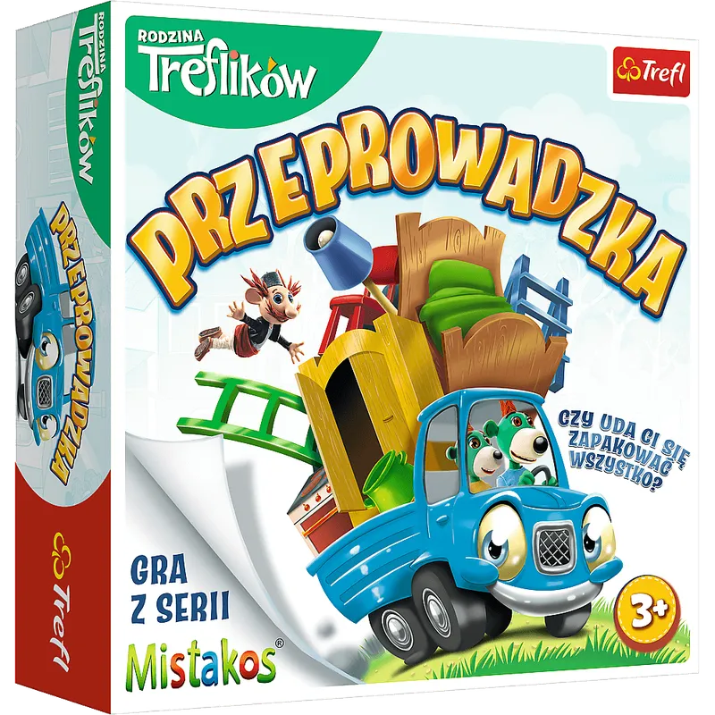 Gra Zręcznościowa Przeprowadzka Z Rodziną Treflików TREFL 02071