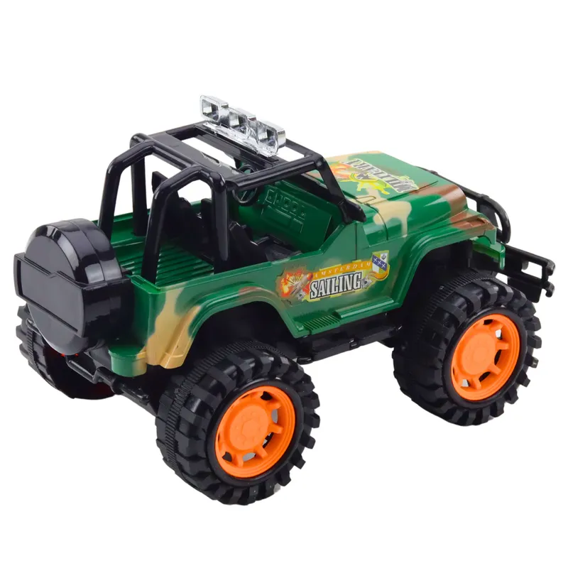 Duży Samochód Terenowy Militarny Off-Road 25cm - Zielony