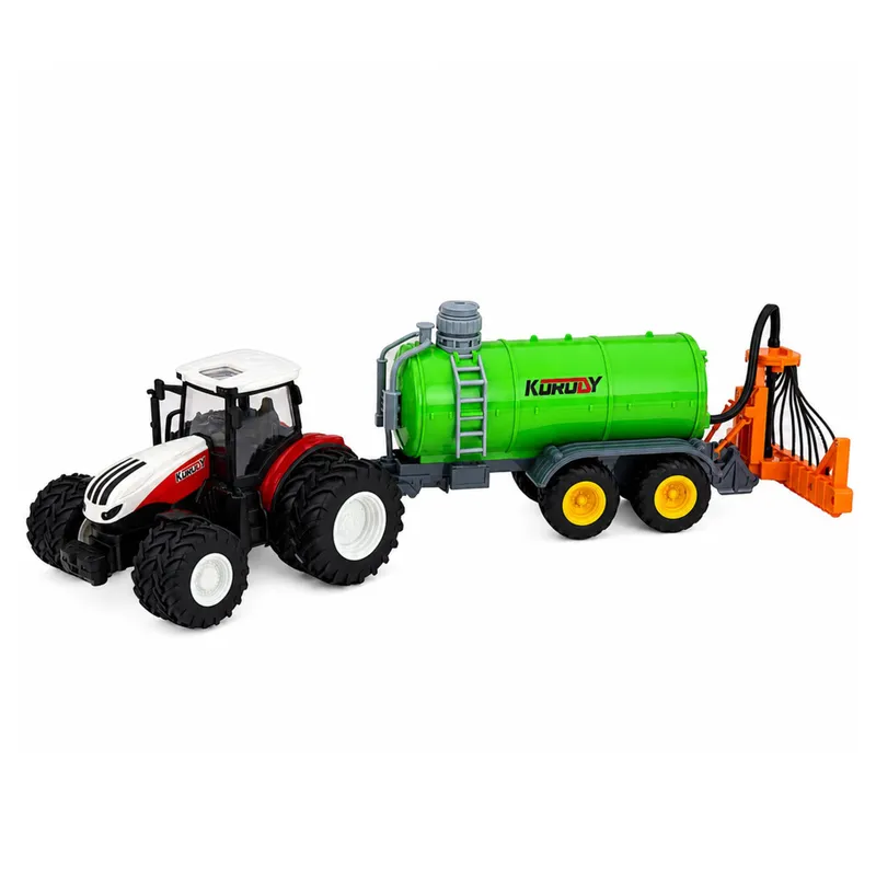 Traktor Rolniczy Z Opryskiwaczem Nawozów Płynnych Zdalnie Sterowany RC 1:24