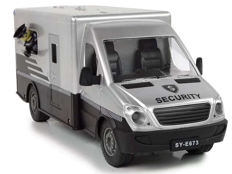 Auto Bankowóz Konwój Security Zdalnie Sterowane R/C Pilot Akumulator