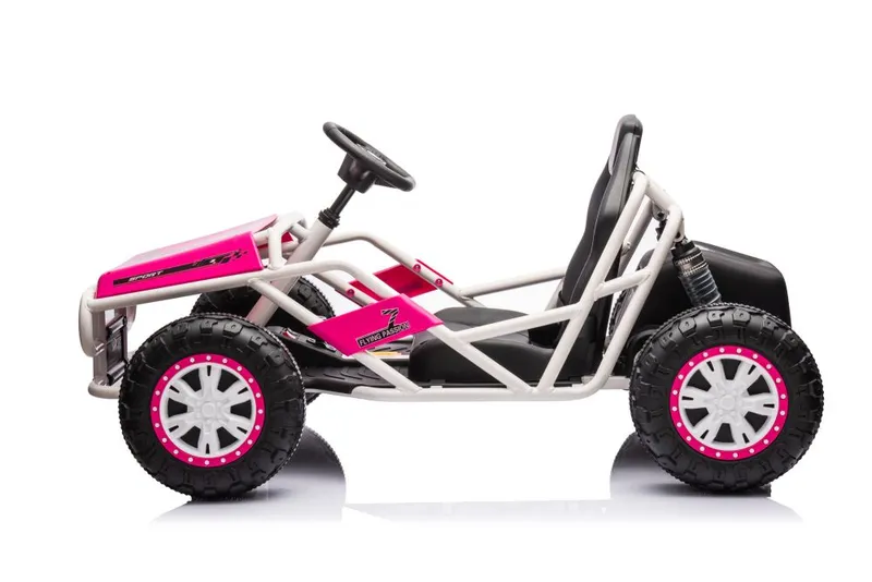 Auto Na Akumulator Buggy A8812 24V - Różowe