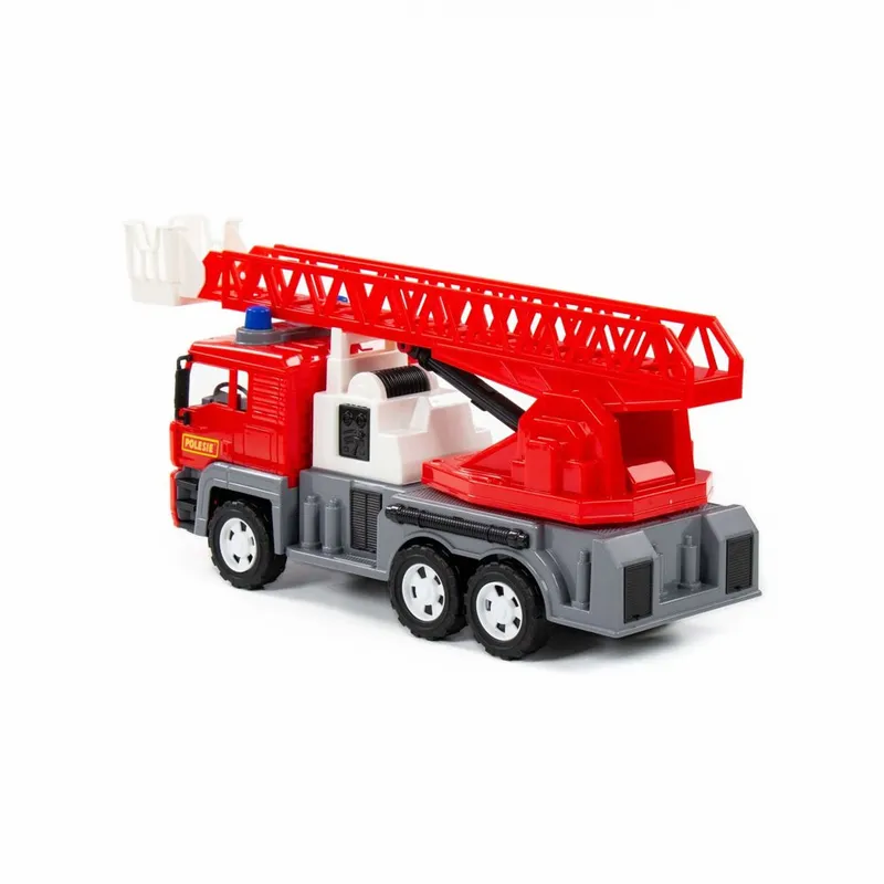 Samochód Auto Strażacki "Ałmaz" Wysuwana Drabina 70 cm 88956 - Czerwony