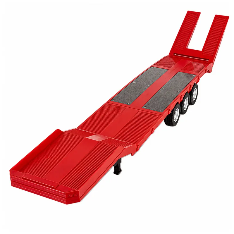 Przyczepa Niskopodwoziowa Naczepa Do Scania 770S Huina 1:18 - Czerwona