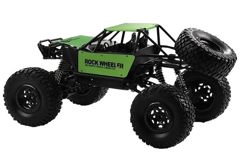 Auto Zdalnie Sterowane Monster Truck Na Resorach - Zielony