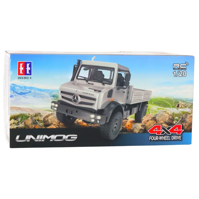 Samochód Terenowy MERCEDES Unimog Zdalnie Sterowany RC 4X4 1:20