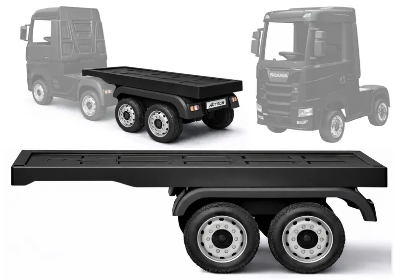 Naczepa Do Pojazdu HL358 MERCEDES Scania Actros - Czarna