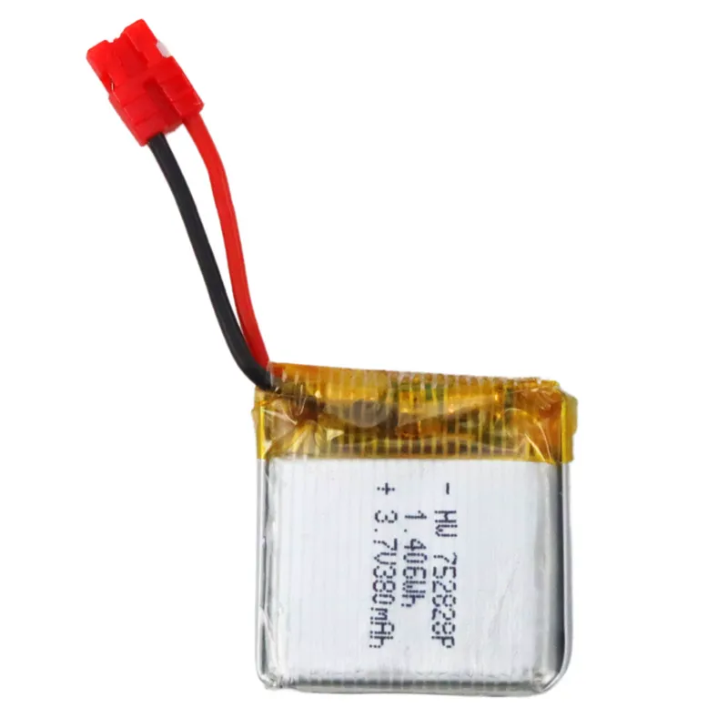 Bateria Do Zabawek Zdalnie Sterowanych RC 3,7V380MAH - 1,406WH