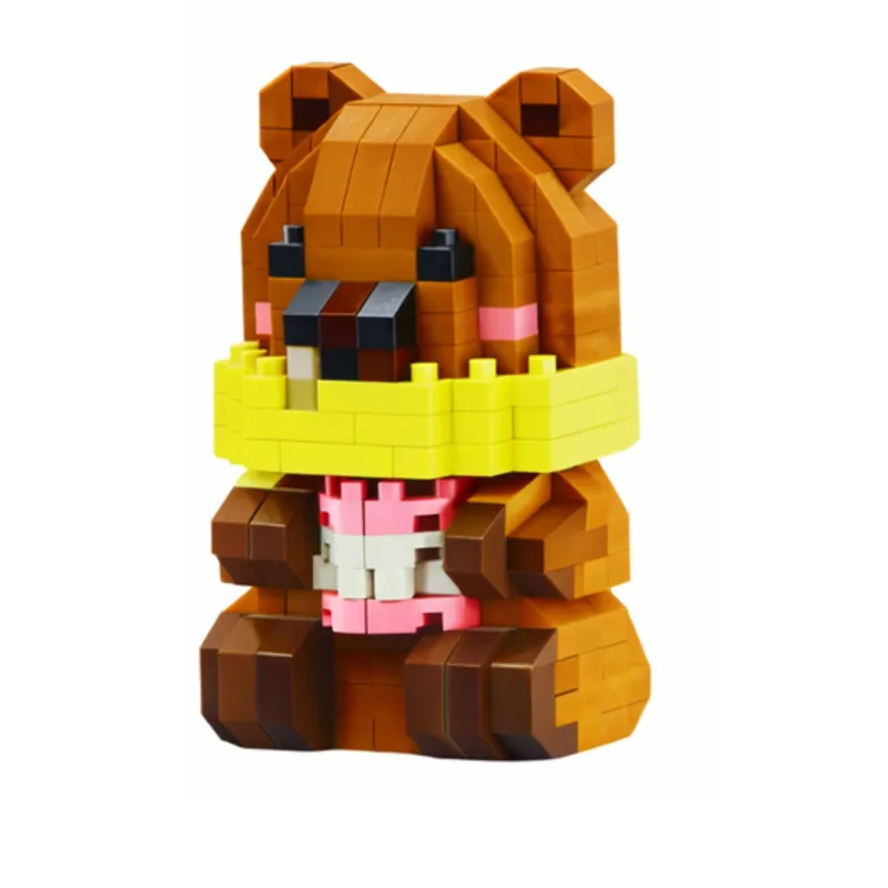 Klocki Konstrukcyjne Kapibara Figurka 3D 204 – 263 el