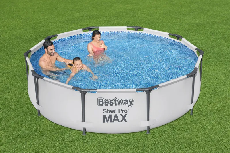 Basen Ogrodowy Stelażowy Okrągły 305 x 76 cm BESTWAY 56406