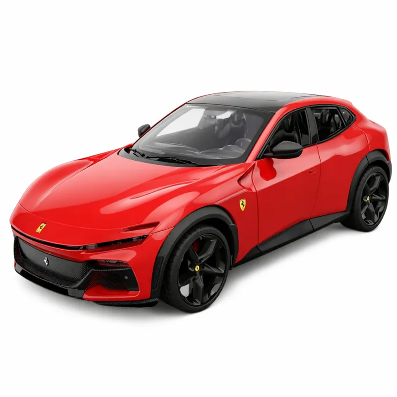 Auto FERRARI Purosangue Samochód Zdalnie Sterowany RC Rastar 1:24 - Czerwone