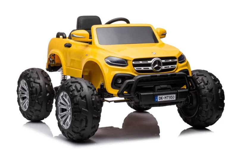 Auto Na Akumulator MERCEDES DK-MT950 4X4 Lakierowany - Złoto-Żółty