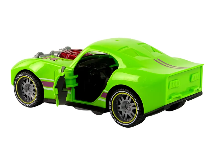 Auto 1:14 Samochód Sportowy Dźwięk Światła Pojazd - Zielony