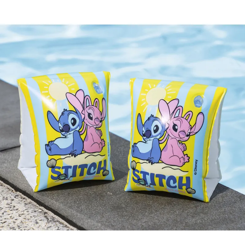 Rękawki Do Pływania Dla Dzieci DISNEY Stitch BESTWAY 9104S - Żółte