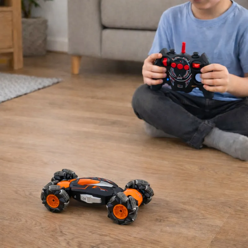 Samochód Zdalnie Sterowany RC Do Driftu Akrobacji Twist 1:16 - Pomarańczowy