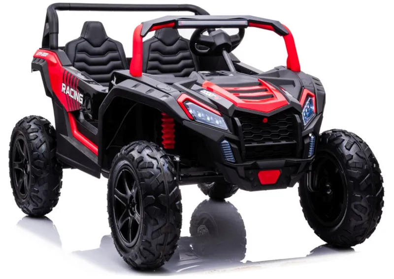 Auto Na Akumulator Buggy STRONG A032 Światła LED MP4 - Czerwony