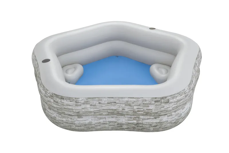 Dmuchany Basen Ogrodowy 213X 206X 53 cm BESTWAY 54423
