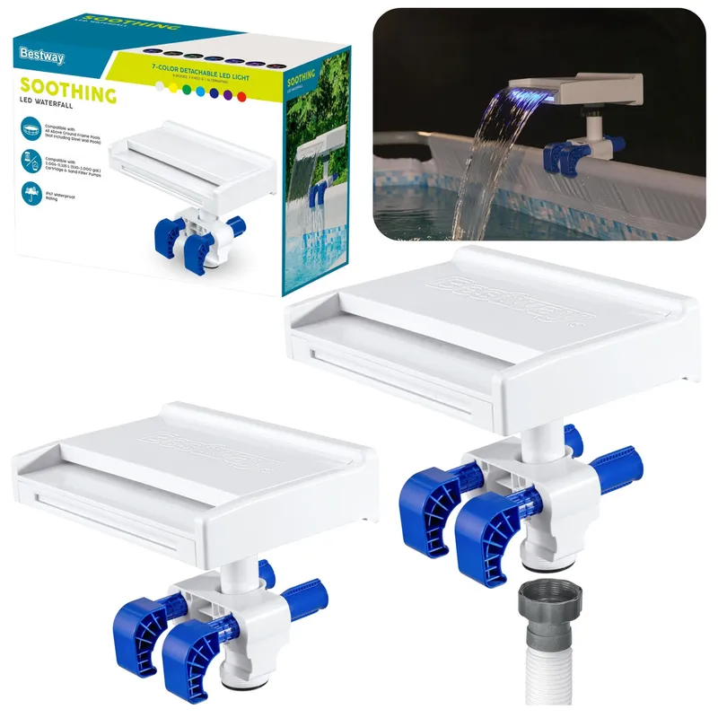 Fontanna LED Do Basenu 7 Kolorów 8 Trybów IP67 BESTWAY 58619
