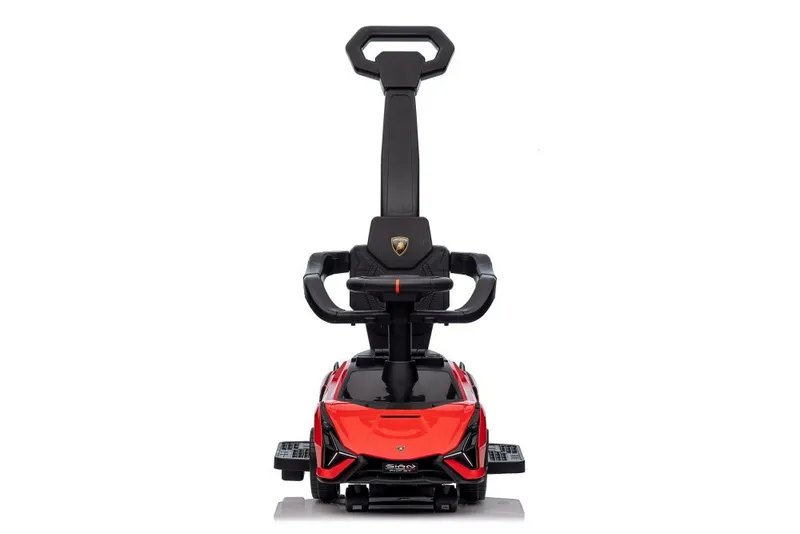 LAMBORGHINI QLS-996T Ride-On With Pusher Red