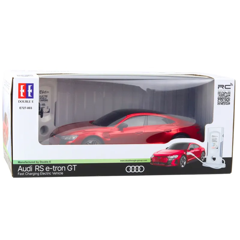 Samochód AUDI RS E-Tron GT Zdalnie Sterowany RC 1:14 - Czerwony