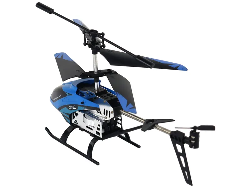 Aluminiowy Helikopter RC 2.4G 15 Minut Lotu - Niebieski