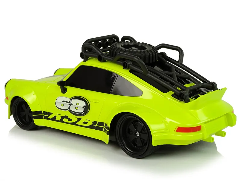 Samochód Sportowy 1:18 Koło Zapasowe Pilot - Zielone