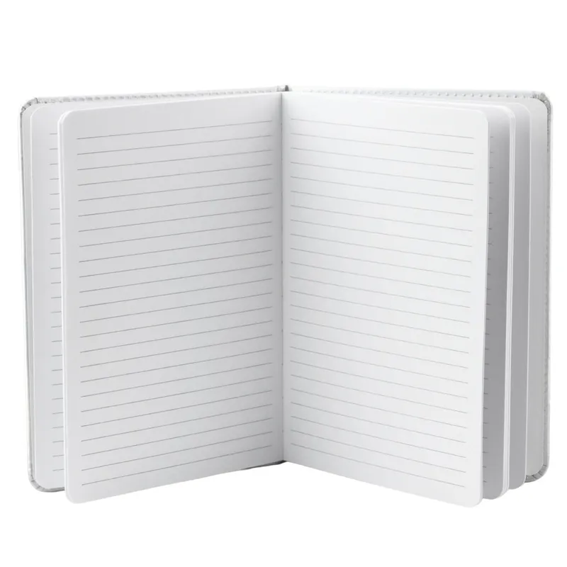 Notatnik Zeszyt Planner W Linie Liście Monstera Gumka A5 80 Kartek