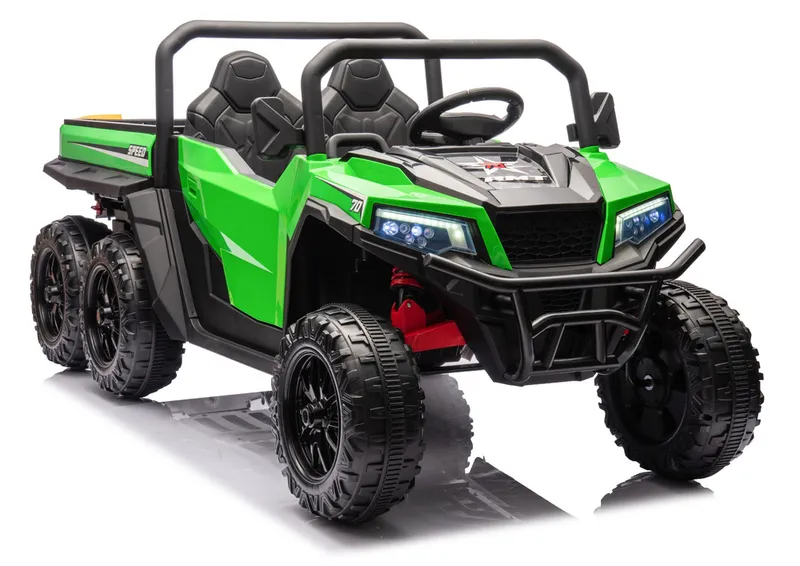 Pojazd Na Akumulator 6 Kół XB-1038A 4X4 24V - Zielony