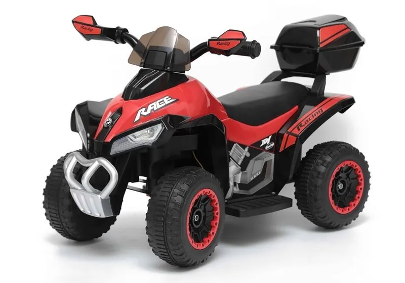 Quad Na Akumulator GTS1188-A Światła LED Muzyka Schowek - Czerwony