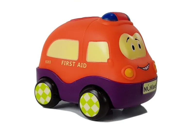 Zestaw Autek Policja Ambulans Dla Niemowlaka Z Napędem 4el