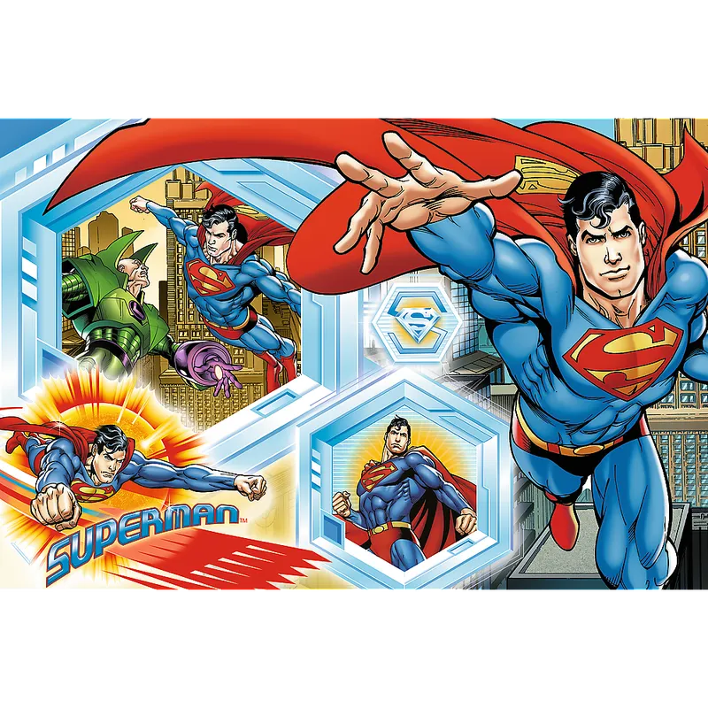 Puzzle - 300 - Niezniszczalny Superman - Warner Superman - TREFL 23032