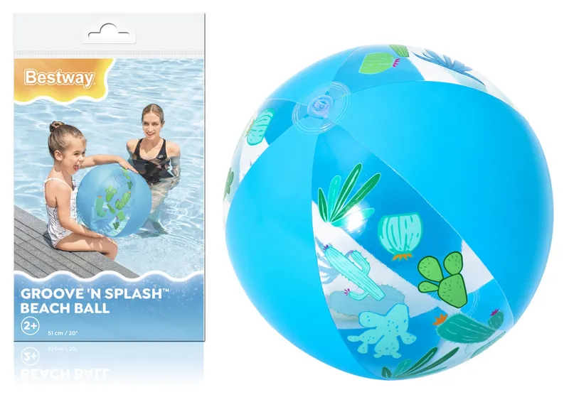 Dmuchana Piłka 51cm BESTWAY 31036 - Niebieska